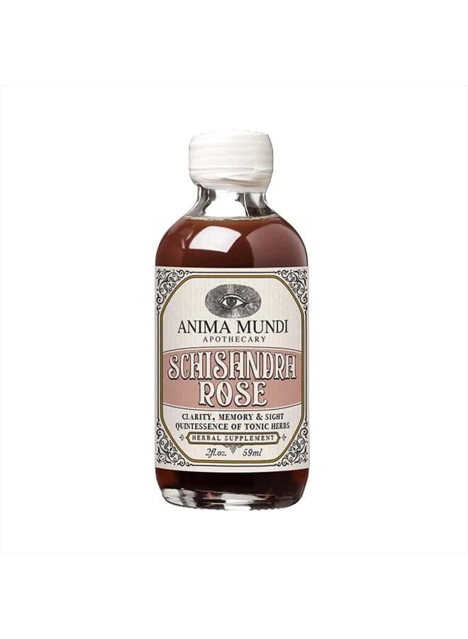 Schisandra Rose Elixir with Wildcrafted Rose Petals (2oz / 59ml)