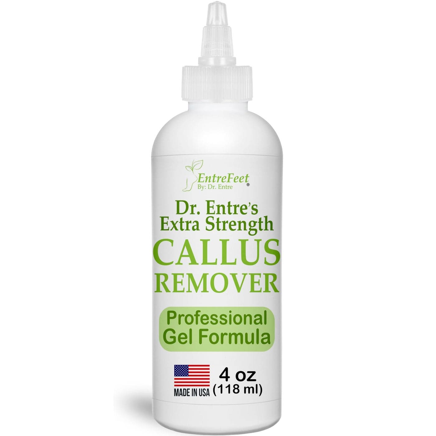 Dr Entres Callus Remover Gel Extra Strength Callus Remover for Feet Foot Callus Remover Foot Care Pedicure Tools Supplies Dead Skin Remover 4 oz
