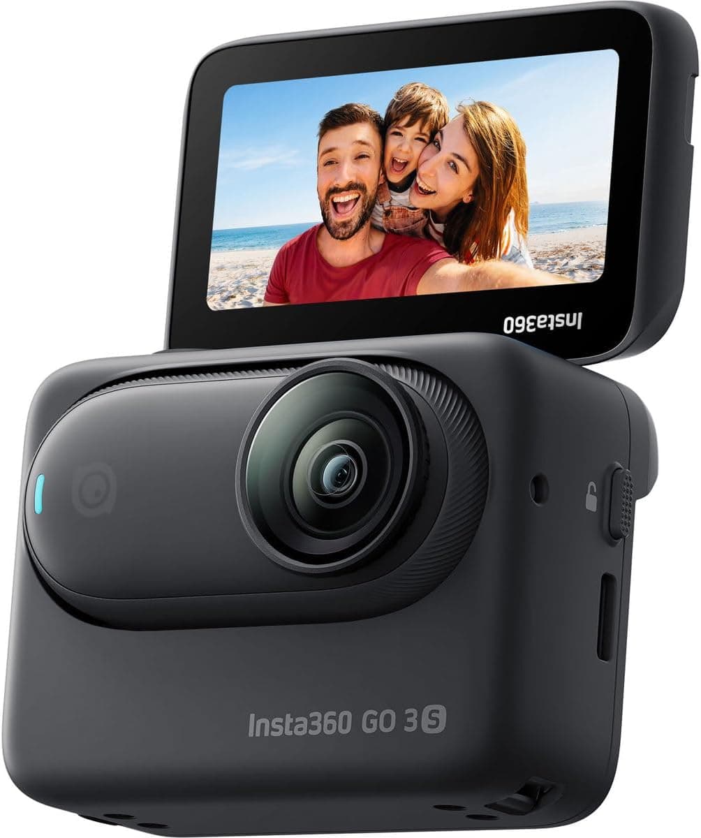 Insta360 GO 3S 4K Standard Edition Action Camera Midnight Black 128GB