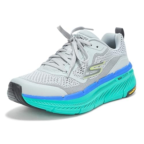 Skechers Men's Max Cushioning Premier 2.0 Vantage 2.0 Sneaker, Gray/Multi, 10.5