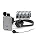 Williams Sound Pocketalker Ultra Hearing Amplifier EasytoUse Hearing Amplifier for Seniors Year Supply of Batteries Amplified Sound Assistive Listening Device with Headphones for Elderly Hearing Assist Earbuds