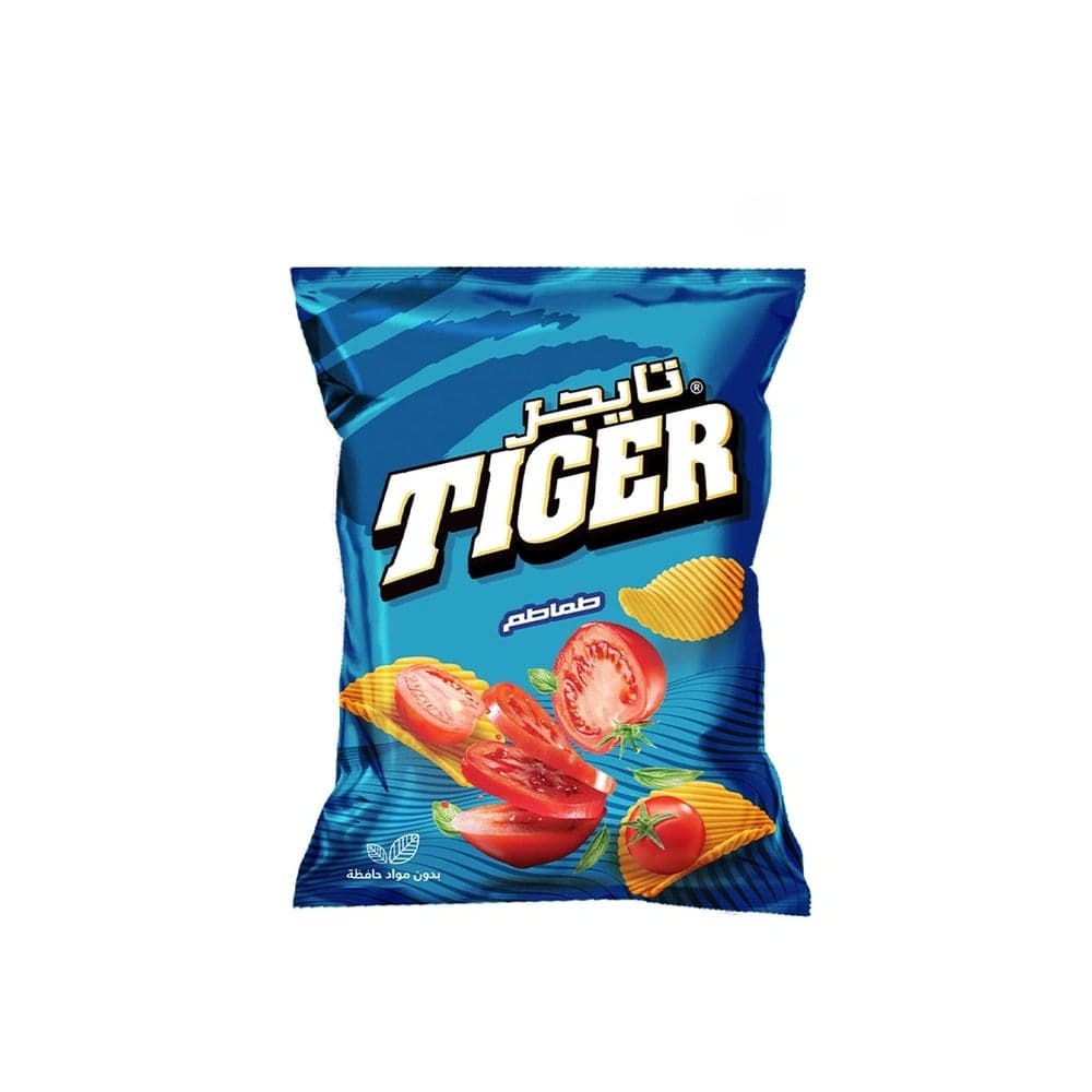Tiger Tomato Flavored Potato Chips- 12gms