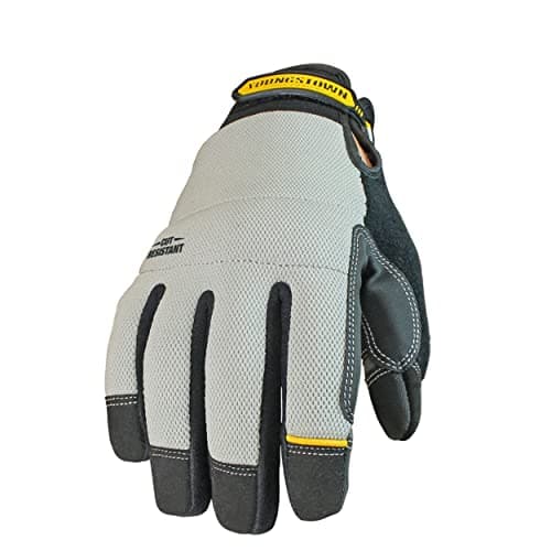 Youngstown Glove Cut Resistant General Utility Synthetic Work Gloves For Men - Kevlar Lined - Gray, X-Large