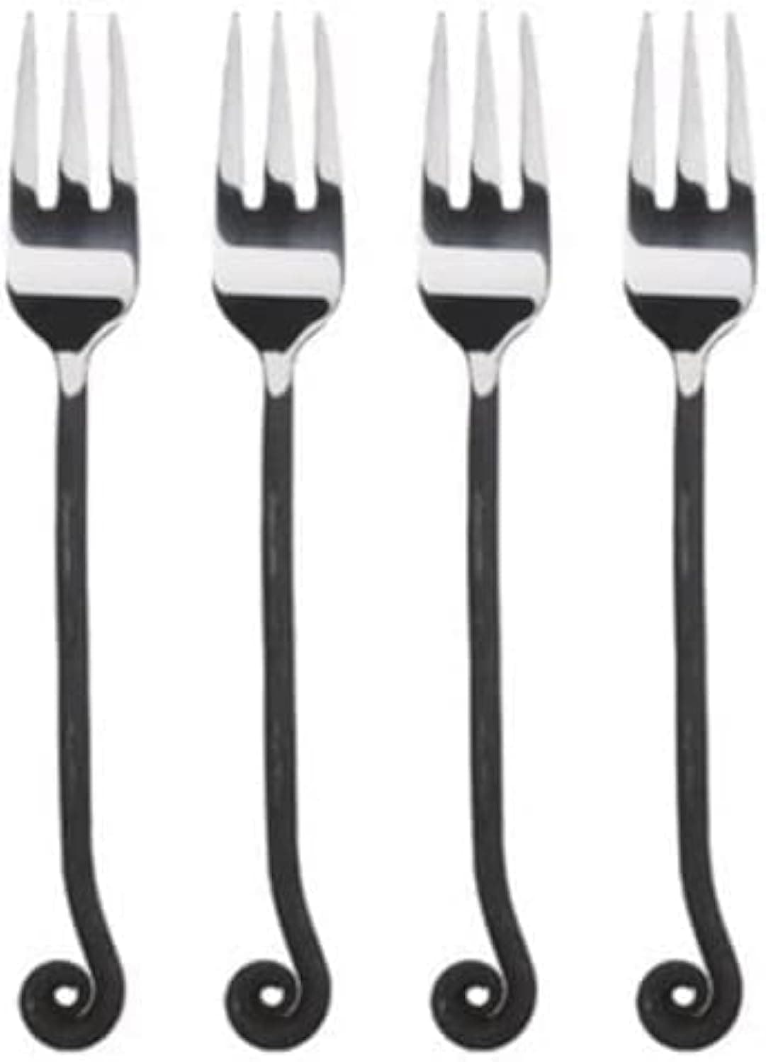 NauticalMart Treble Chef Cutlery Set Medieval Style 7 12 Inch Stainless Steel Forks Dishwasher Safe Durable and Elegant Dining Utensils for Home and Corporate Gifts