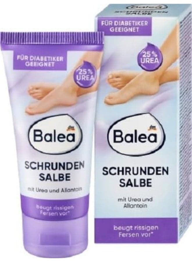 Balea Foot Cream Cracked Ointment 25% Urea, 1 x 50 ml