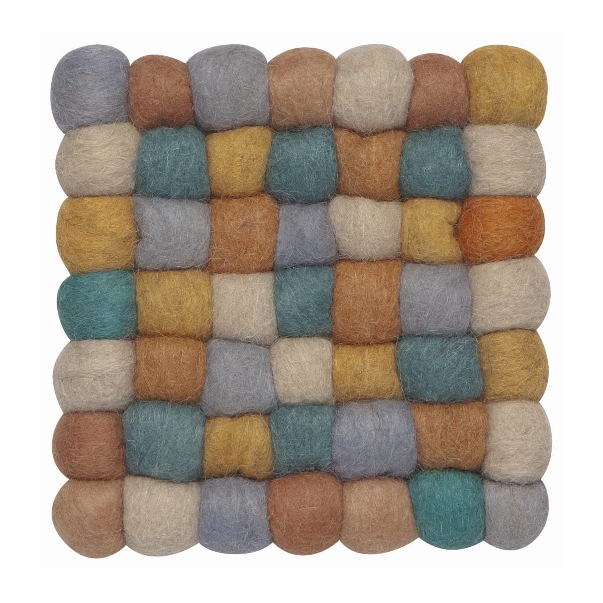 Danica Heirloom 6 x 6 Dot Trivet Ochre Scattered