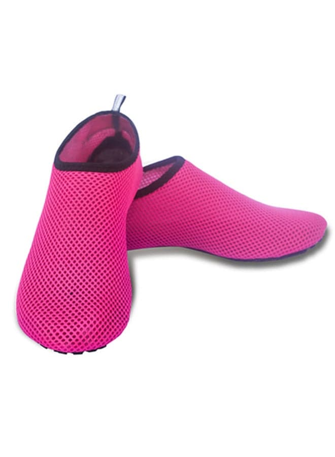Summer Mesh Quick Drying Anti Slip Swim Beach Barefoot Shoes Diving Socks 25x10x1.5cm