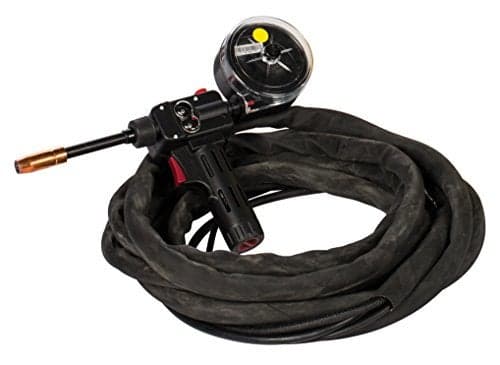 TWECO 10271397 MIG Spool Gun for Rebel 215ic MultiProcess Welder 023 035 Welding Wire 160 Amp 12 Direct Connect Cable Heavy Duty Drive Motor Impact Resistance Handle