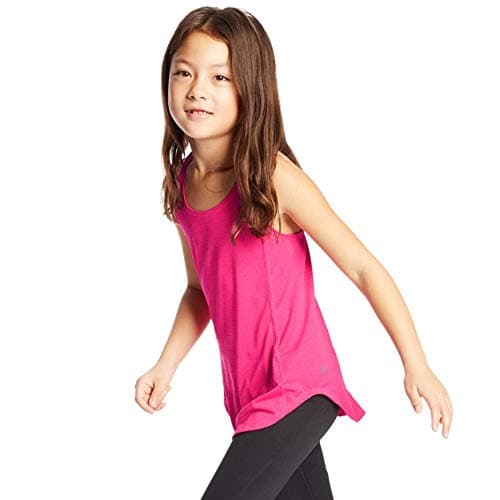 C9 Champion girls Keyhole Tank Yoga Shirt, Amaranth, Large US