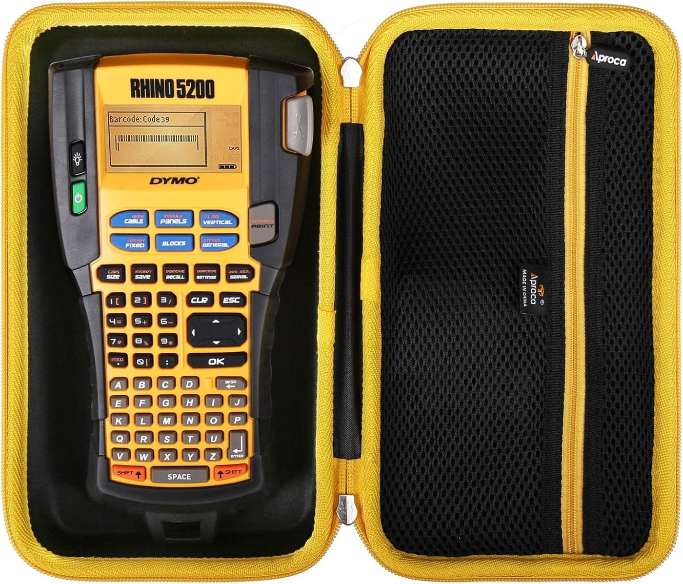 Aproca Hard Travel Storage Case for DYMO Industrial Label Maker RhinoPRO 5200 Label Maker