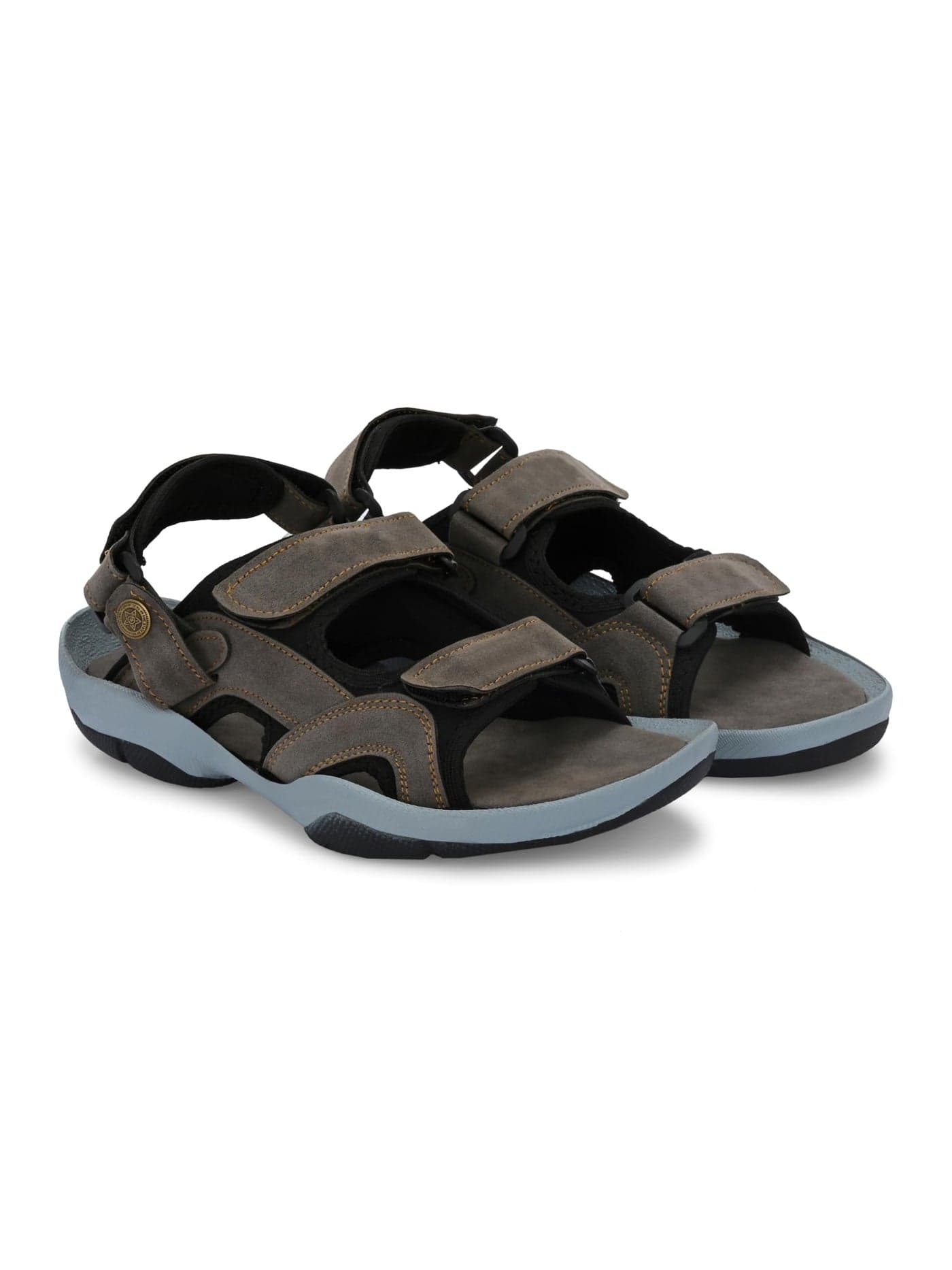 STANPHORD Men's Obvara Grey Thong Sandal_8 UK (TPSN 19001)