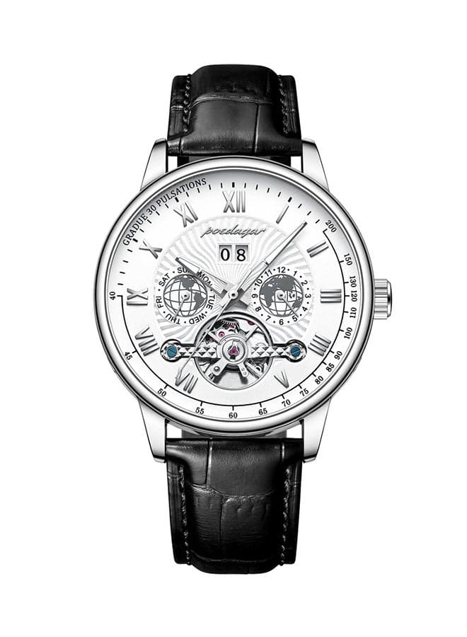 Leather band Waterproof Casual Watch For Man - 414092