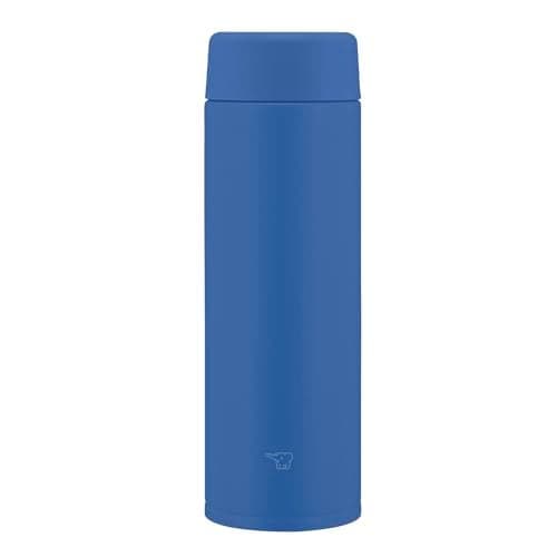 Zojirushi Mahobin Stainless Steel Mug Water Bottle, 16.9 fl oz (480 ml), Screw Type, Dishwasher Safe, Seamless Stopper, Only 2 Cleaning Points, Blue SU-AA48-AA
