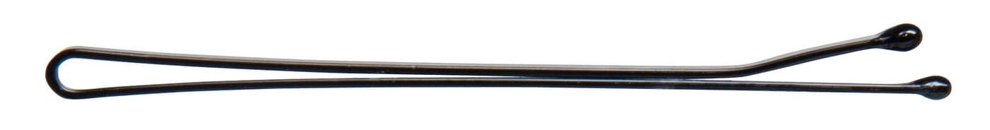 Diane 25 Large Black Bobby Pins for Women Girls Hairdressing Salon Hair Pins with Ball Tips for Securing Updos Flyaways 1lb Pack Approximately 250 Pins