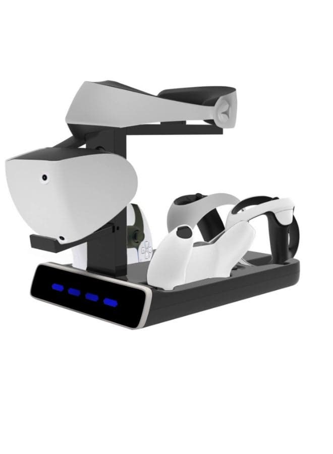 Charging Station Dock With Display Light Indicator For PS VR2 /PS5 Handle Controller Holder vr Helmet Storage Mount Rack Base