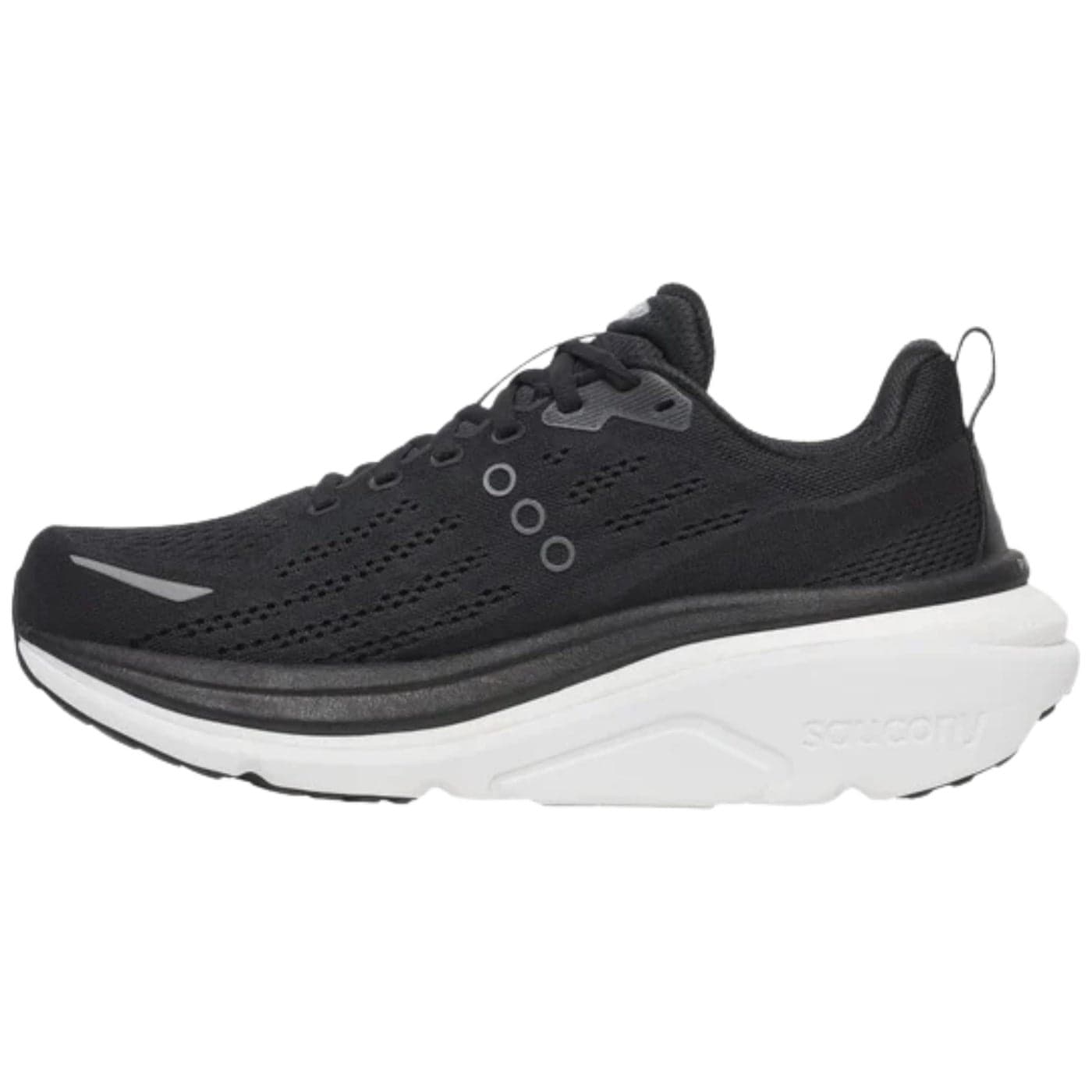 Saucony Mens Hurricane 25 Sneaker BlackWhite 8