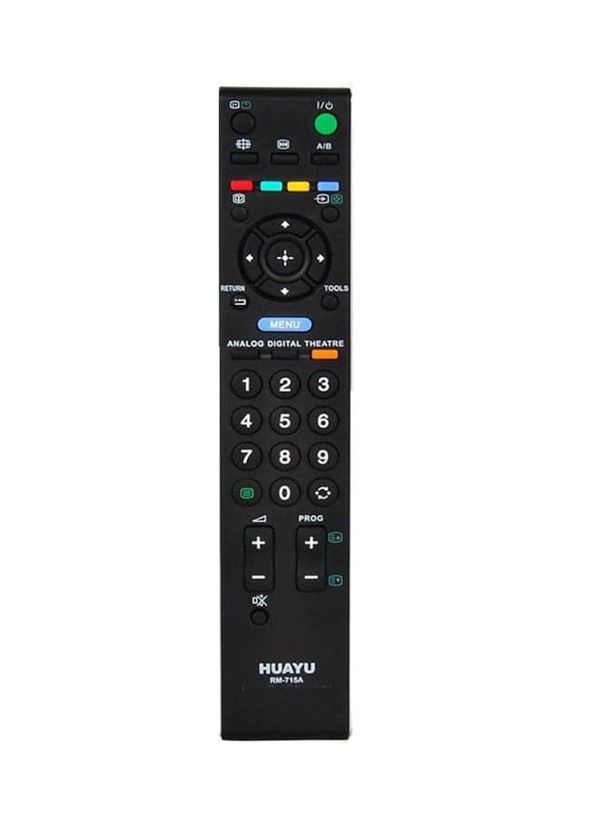 Remote Control For Sony Lcd Tv Black