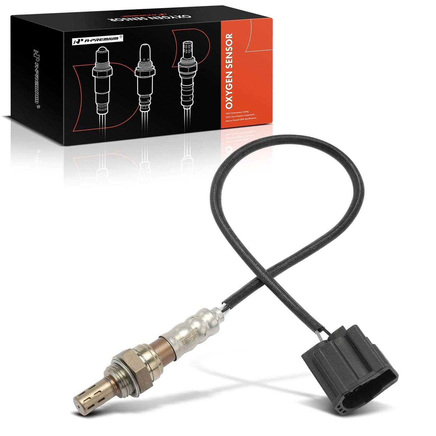 APremium O2 Oxygen Sensor Compatible with Mazda MX5 Miata 2006 2007 2008 2009 2010 2011 2012 L4 20L Downstream Replace 1900545713 1900545713