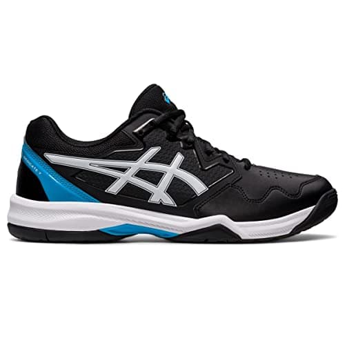 ASICS Gel-Dedicate 7 Black/Island Blue 8 D (M)