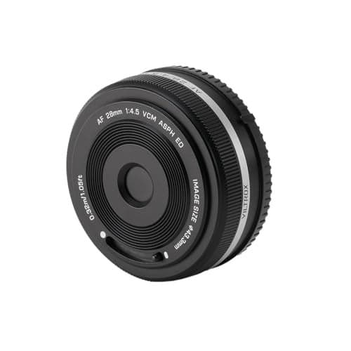 VILTROX 28mm F45 Pancake Lens for Sony E Auto Focus UltraThin Prime Wide Angle Full Frame Lens
