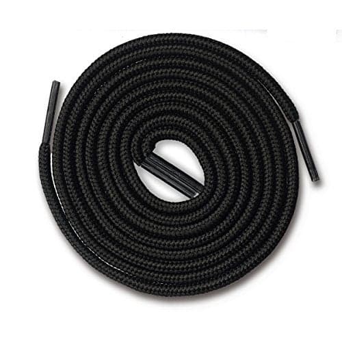 AOMIDI Shoelaces Round Athletic Shoes Lace (3 Pair) - for Shoe and Boot Laces Shoelaces Replacements (27" inches (69 cm), Black)