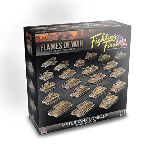 Flames of War Fighting First US M3 Lee Tank Company MidWar