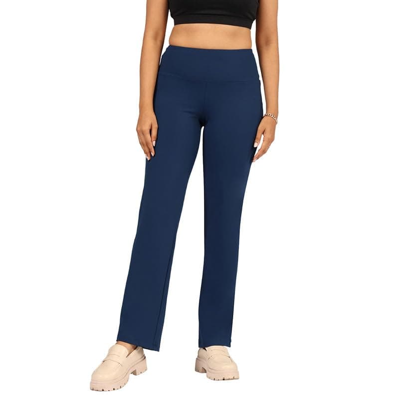 BlissClub Ultimate Straight Pants - Lite - Regular Below 5'4, Straight Silhouette, Stretchy, Comfortable, Back Pocket