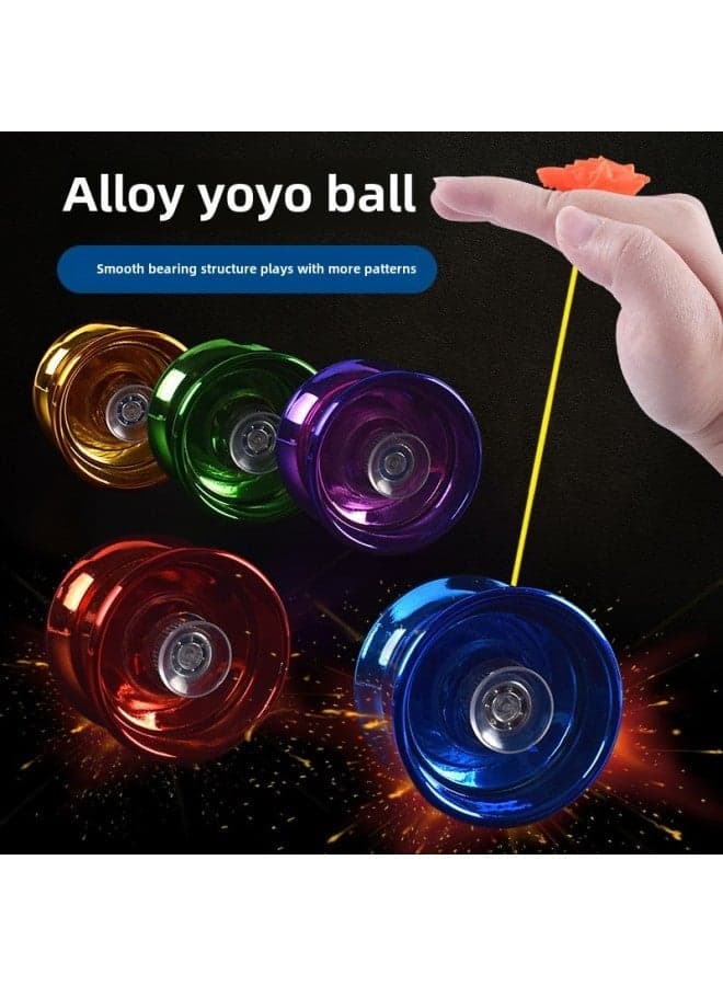 Classic Yo-Yo Swing Toys for Kids - Primary School Students - Perfect Gift for Girls & Boys - Red Color - 6cm*6cm - Best Selling Yo-Yo Toys for Fun & Play