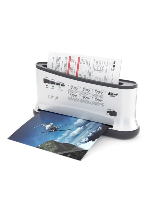 STANX 2-in-1 A3 Laminator & A4 Thermal Binding Machine | Hot & Cold Lamination, 400 Sheet Binding Capacity, 335mm Entry, Dual Rollers, Auto Shut-Off,1 year service warranty