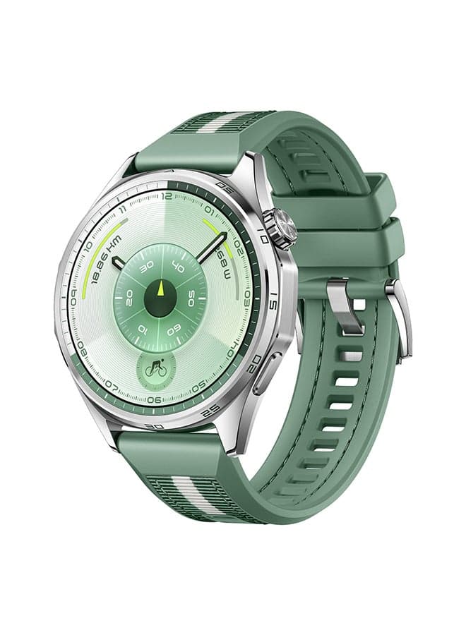 WATCH GT 6 46mm Smart Watch, 1.47-Inch Display, up to 21 days battery life, Compatible with iOS & Android, Health Monitor, 100+ Sports Modes, Green