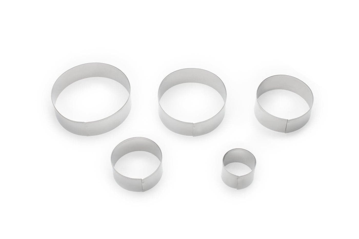 Fox Run - 3681 Fox Run, 1 x 4 x 4 inches, Circle Cookie Cutter Set