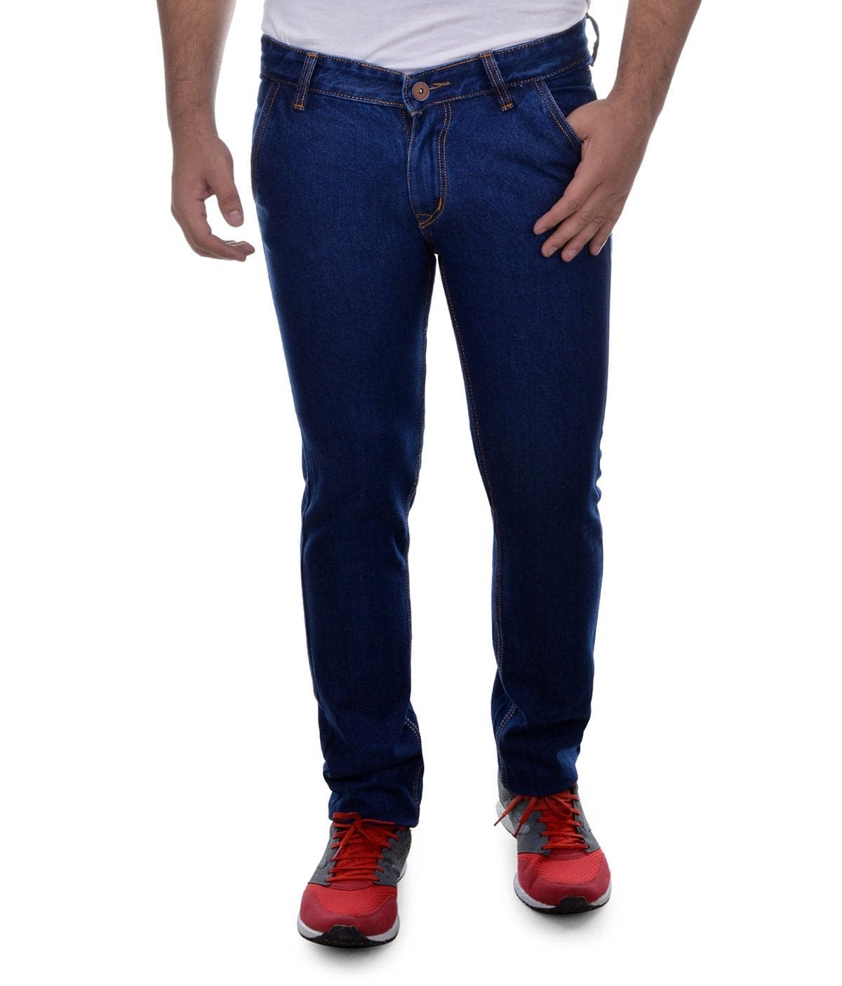 Ben Martin Men's Regular Fit Jeans (BMW7-JJ-9-DB_36-01_Blue_36)