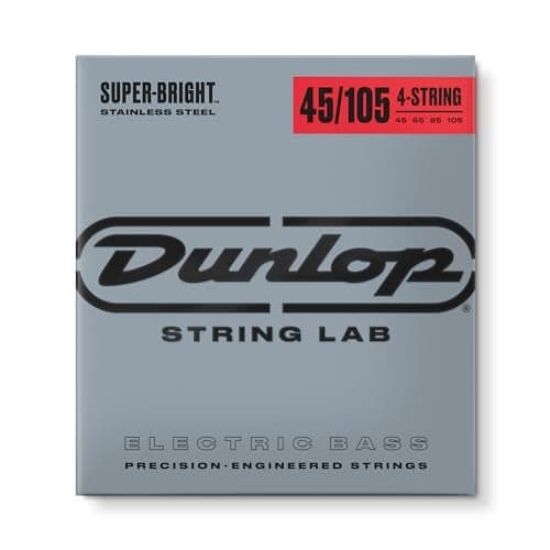 SUPER BRIGHT STAINLESS STEEL BASS STRINGS 45-105
