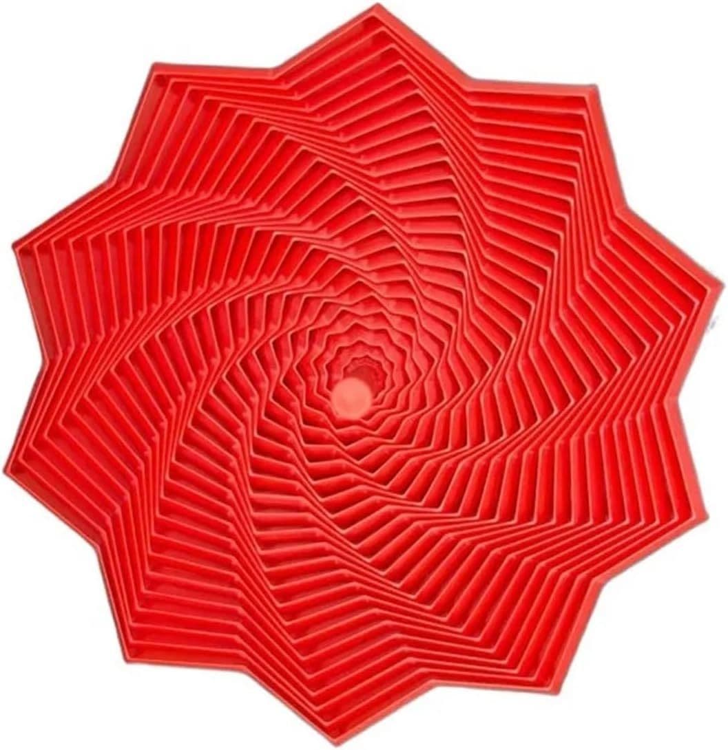 Red Expandable 3D Geometric Fidget Toy Sensory Desk Toy for Stress Relief Office Classroom