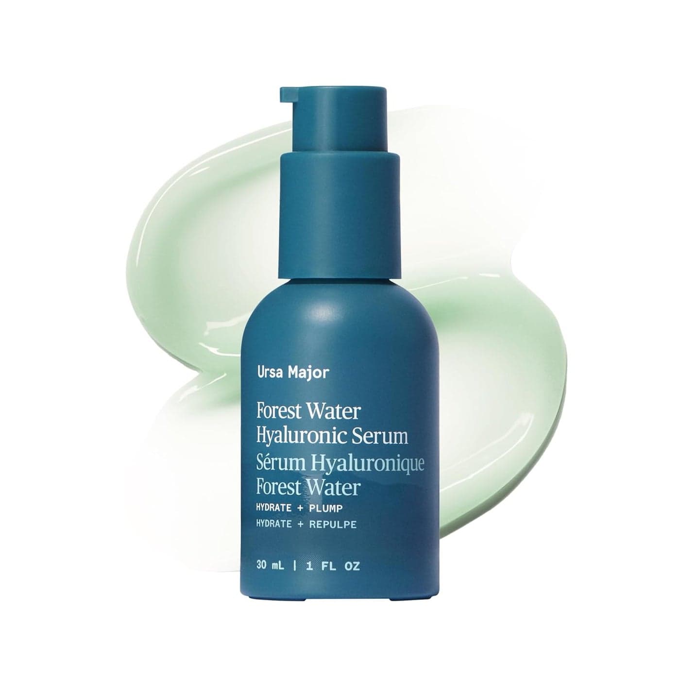 Ursa Major Forest Water Hyaluronic Serum Deeply Hydrating Natural Face Serum Boosts Firmness Plumps Skin Smooths Appearance of Fine Lines Vegan CrueltyFree NonToxic 10 ounce