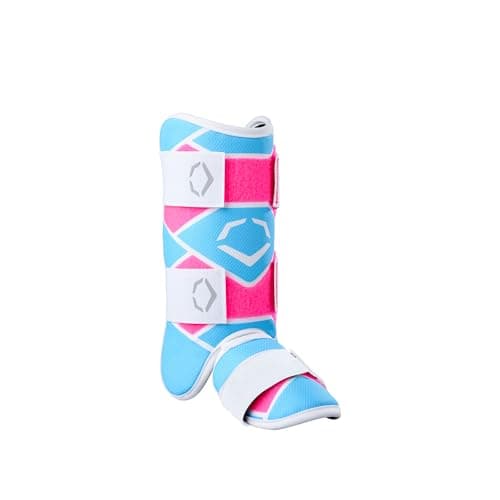 EvoShield SRZ2 Youth Batters Leg Guard PinkBlue