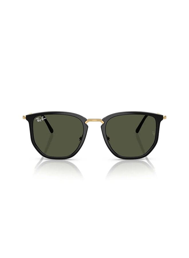 Unisex RB4451 630631 Unisex's Full Rim Irregular Sunglasses - Lens Size: 50 mm