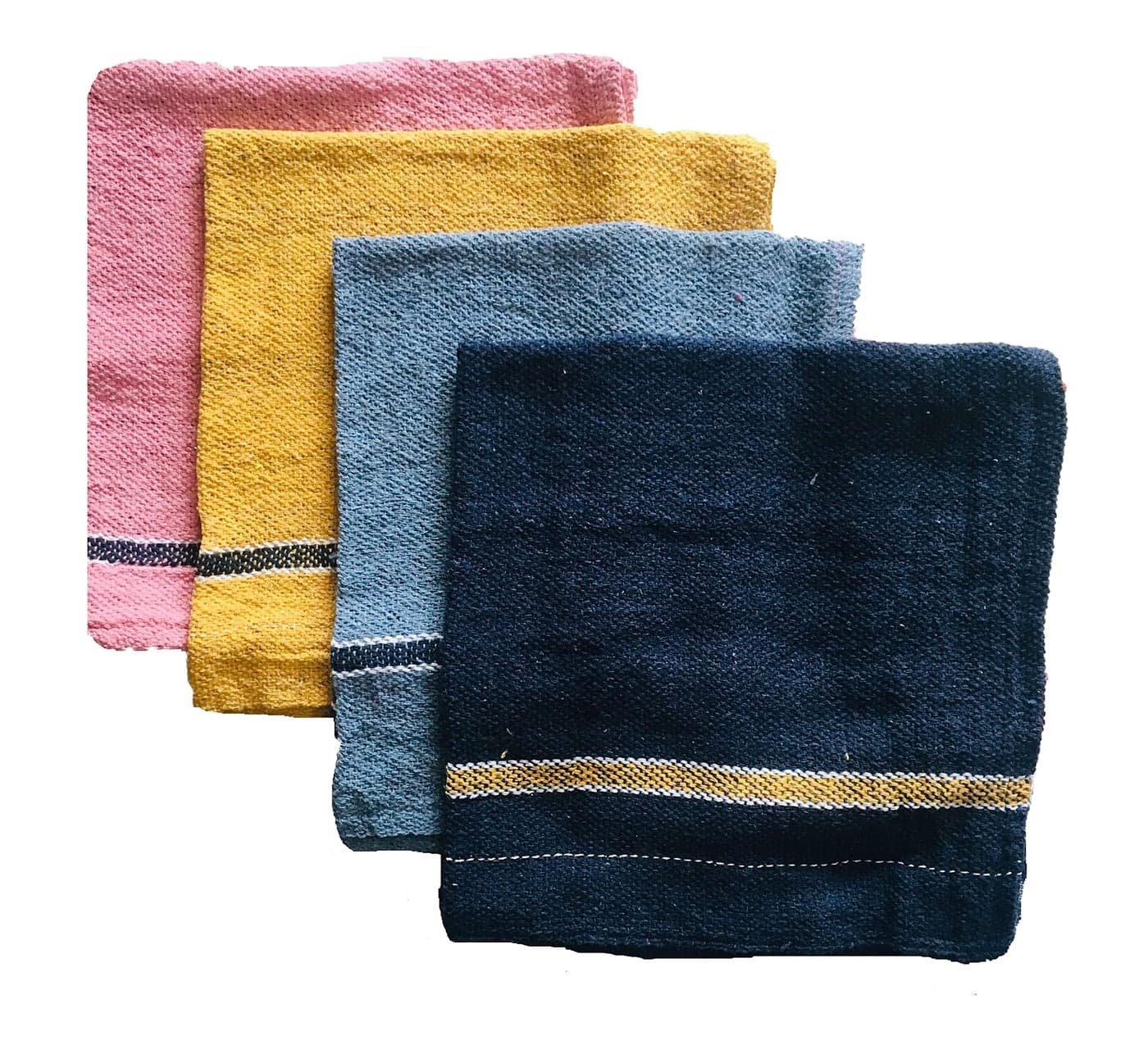 SHOP BY ROOM Cotton Extra Large Wet & Dry Floor Cleaning Cloth,Pottu, Pocha -20 Inx22 In, Pack of 4 (Multicolor)