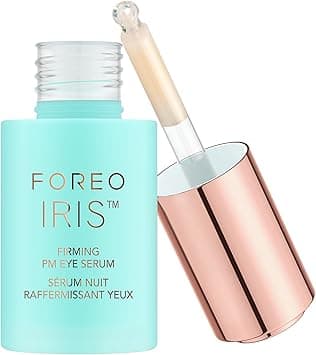 FOREO IRIS Firming Eye Serum Retinol Serum Mushroom Extract Bakuchiol Eye Cream for Dark Circles and Puffy Eyes Dark Circles Under Eye Treatment Travel size 15ml