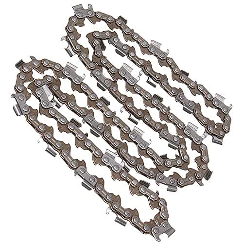 16"Chainsaw Chain Blade Wood Cutting Chainsaw Parts 55 DriveLinks 3/8 Low Profile 55DL Pitch Chainsaw Saw Mill Chain SEMI Chisel LP1607 (Size-16 Inches, Material-Metal, Color-Multi, 1 Pcs)