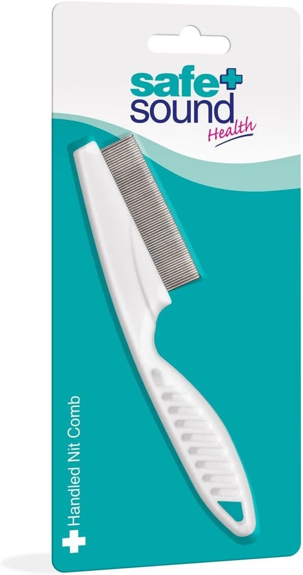 Safe Sound Handled Lice Comb Large