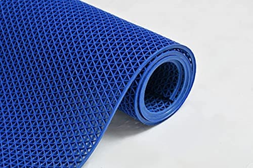 ishro home Anti Skid & Multipurpose RubIHr/Bathroom Mat/Shower Mat/Carpet/Rugs/Rainmat/Swimming Pool Mat||4x4 Feet