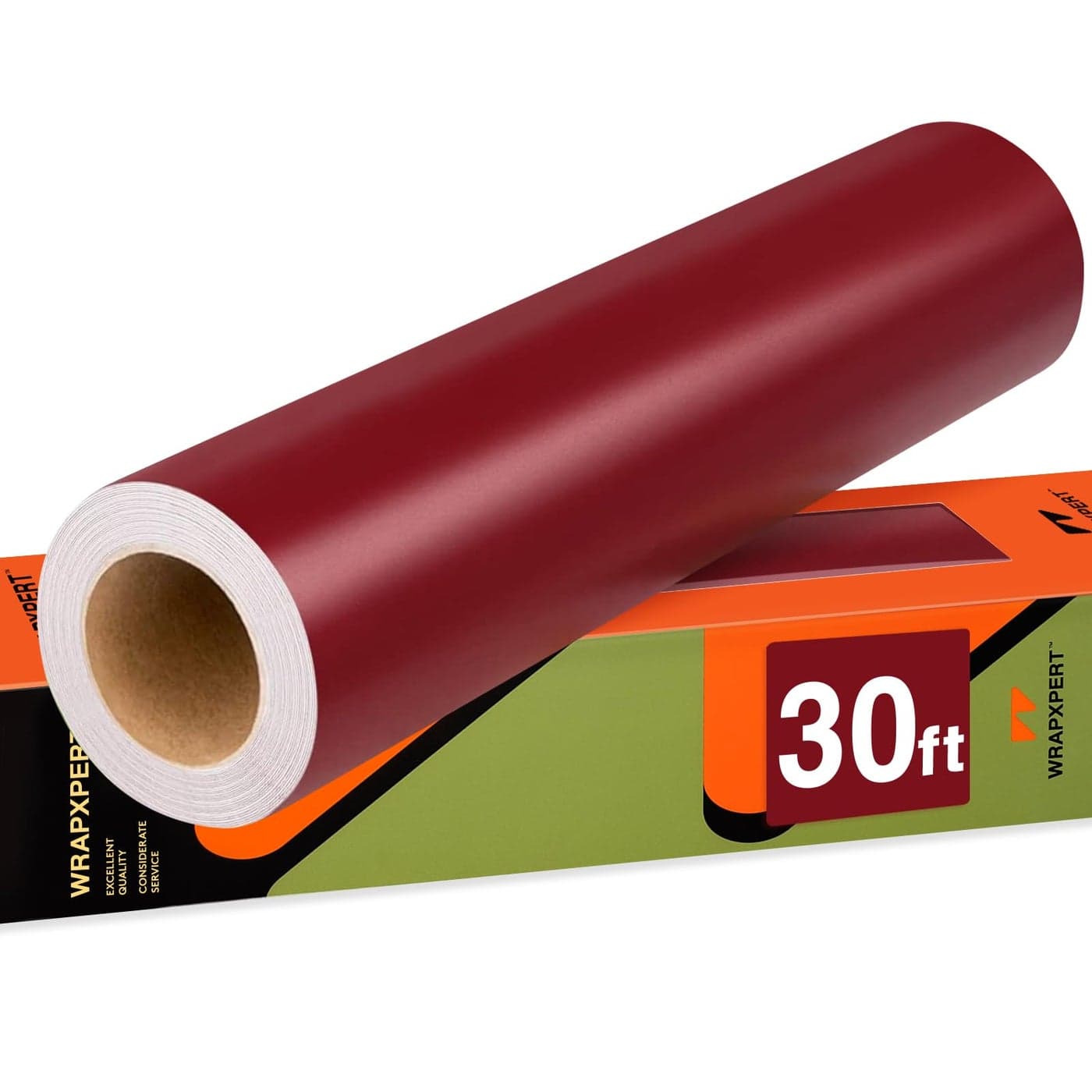 WRAPXPERT Maroon Permanent Vinyl12 x30ft Matte Wine Red Vinyl for CricutSatin Burgundy Adhesive Vinyl Roll for CricutSilhouette