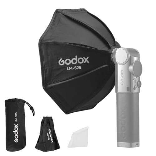 Godox Lux Master Softbox LMS25 Octa Softbox Only for Lux Master Camera Flash with Diffuser Carry Bag