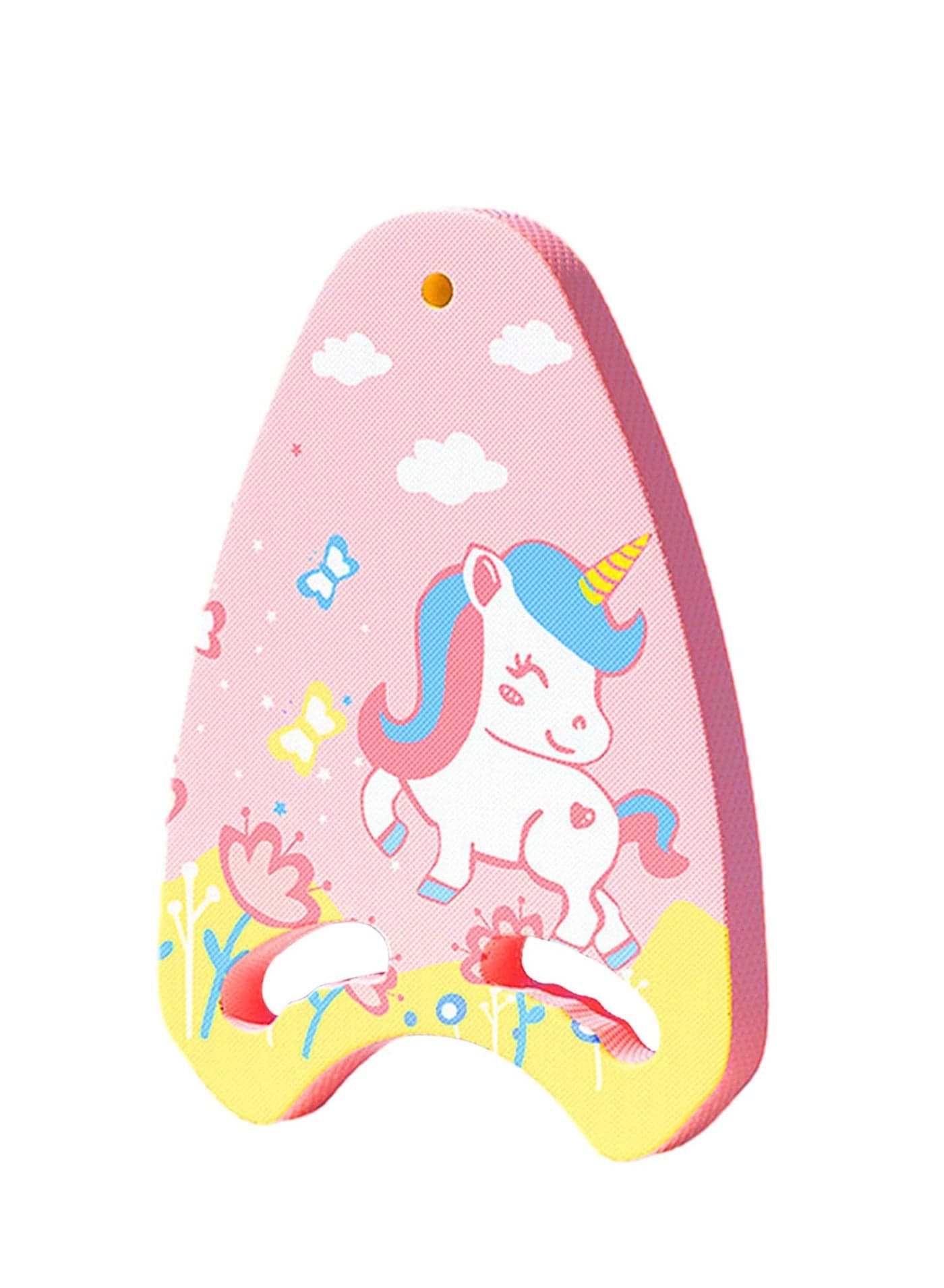 Learn-to-Swim Swimming Kickboard for Kids Boys Girls Unicorn Pattern Swimming Training Aid Exercise Training Board for Kids Swimming Learning Safety Aid for Beginners