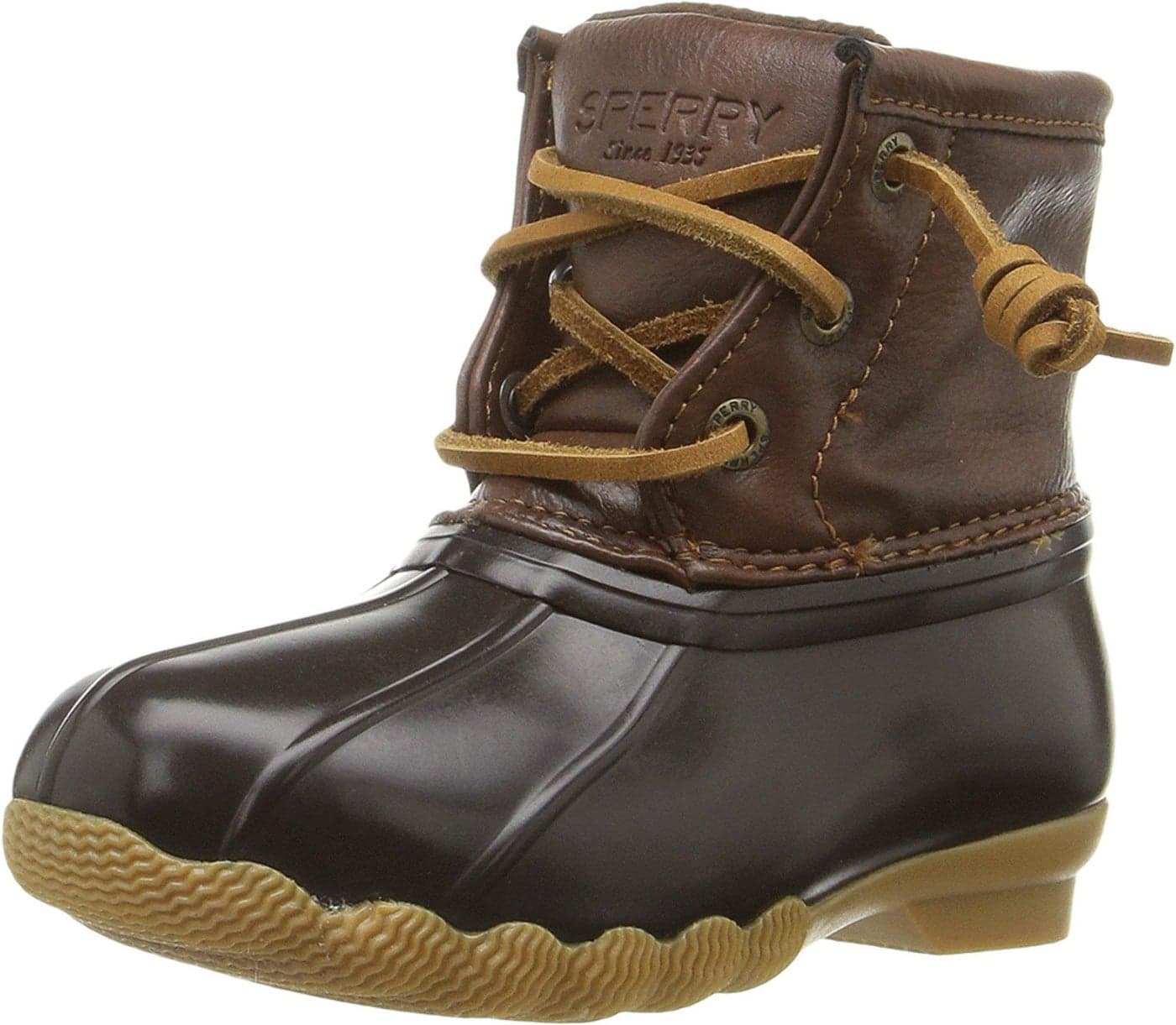 Sperry girls Yg55362 Boot, Brown/Brown, 3 Big Kid US