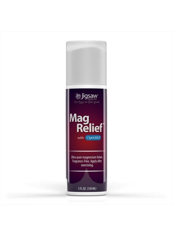 MagRelief Magnesium Lotion, 5 Ounces