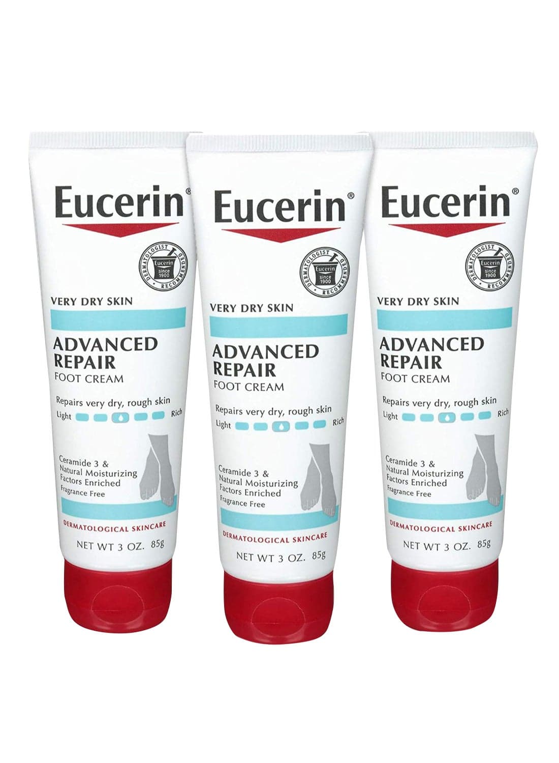3-Piece Advanced Repair Foot Cream Set