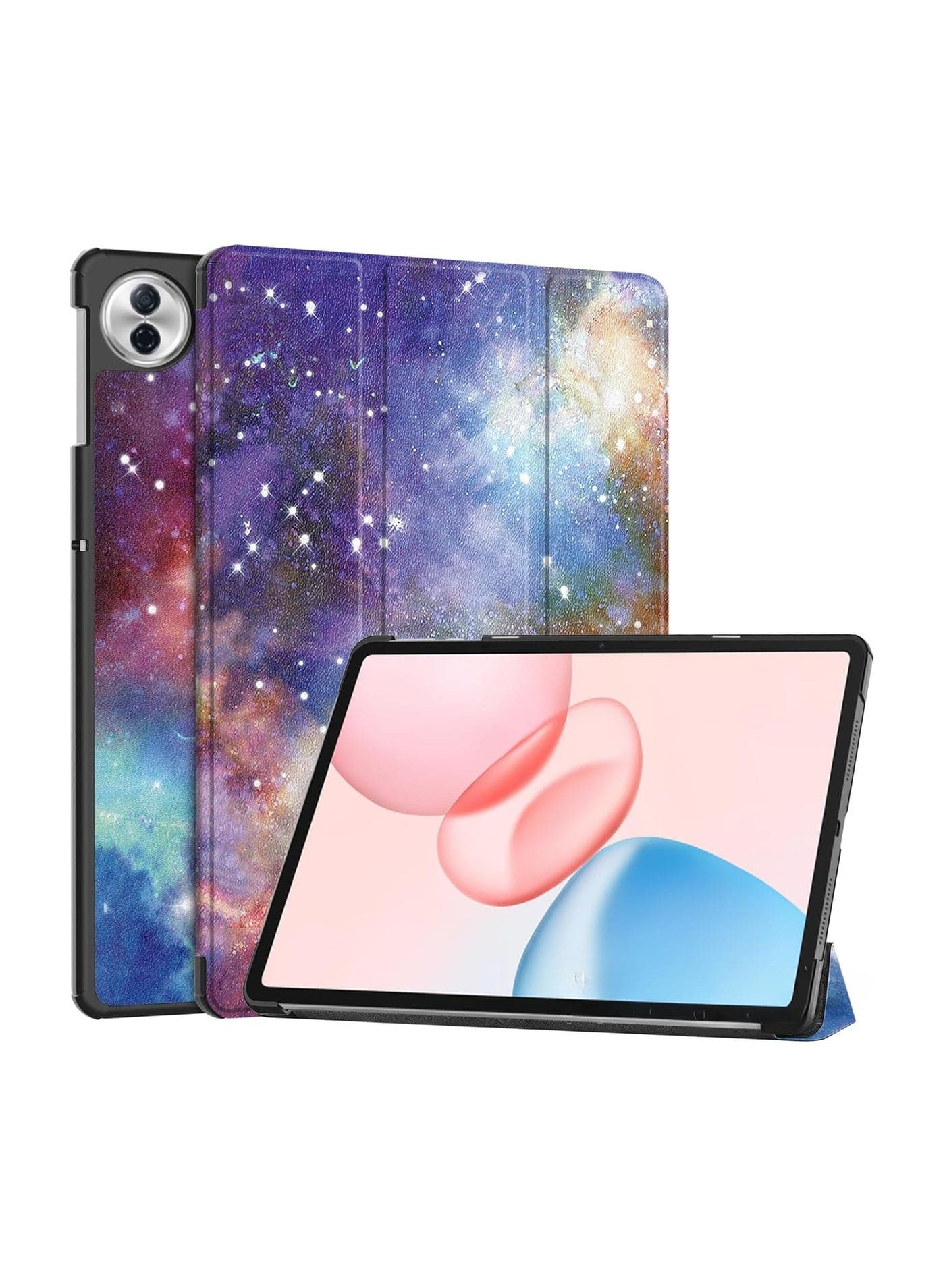 Case Compatible with Honor Pad 10 12.1 Inch 2025, Cute Pattern Hard PC Back Tablet Case with Auto Sleep Wake (YHXY)