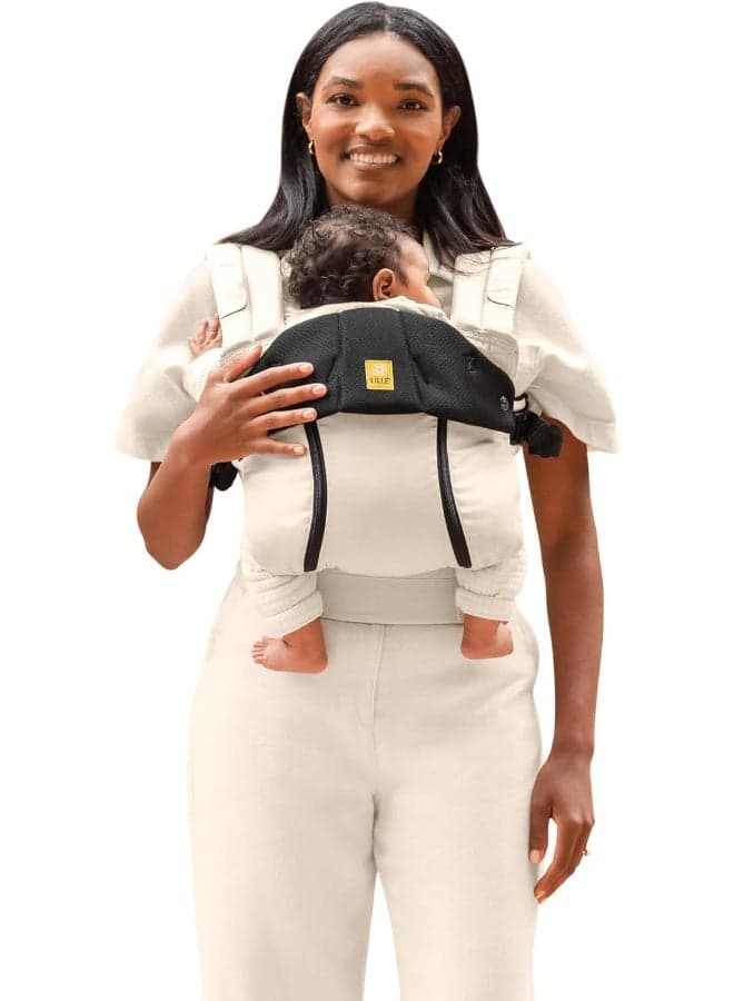 LILLEbaby Complete All Seasons Ergonomic 6-in-1 Baby Carrier Newborn to Toddler - with Lumbar Support - for Children 7-45 Pounds - 360 Degree Baby Wearing - Inward & Outward Facing - Moonbeam